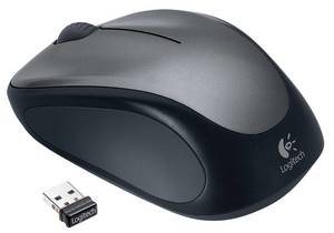 עכבר אלחוטי Logitech M235 Retail אפור-שחור