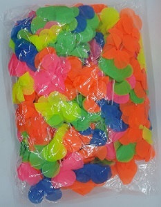 שרשרת הוואי צבעוני 12 יח'