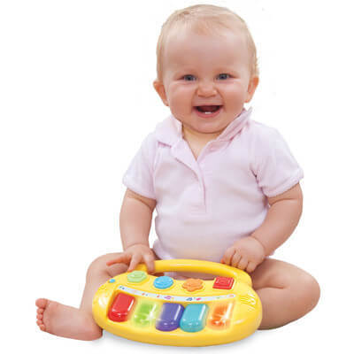 הליכון מוזיקאלי דובר עברית עם מרכז פעילות Winfun