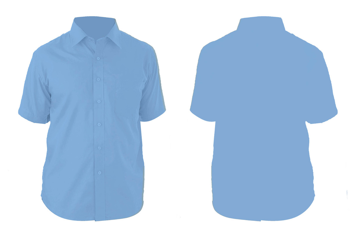 חולצת אוקספורד ש. קצר WORK FASHION