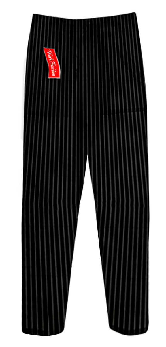 מכנס שף / טבח פסים WORK FASHION