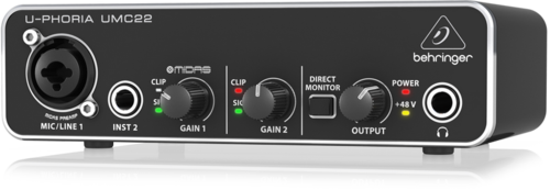 כרטיס קול Behringer U-PHORIA UMC22