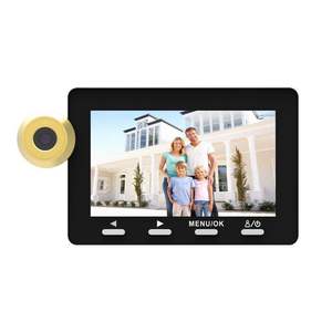 מצלמת עינית לדלת עם מסך "4.3 TFT Media tech