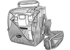 תיק כתף למצלמת SLR + אביזרים Apex 120 AW לאופרו