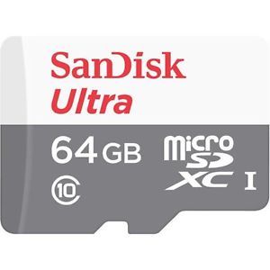 כרטיס זיכרון SanDisk Ultra micro SDXC 64GB SDSQUNR-064G-GN3MN סנדיסק