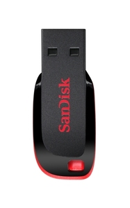 זכרון נייד USB ‏ SanDisk Cruzer Blade 32GB סנדיסק