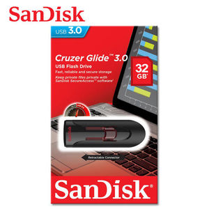 זכרון נייד SanDisk Cruzer Glide USB 3.0 32GB סנדיסק