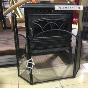 רשת מתכת להגנה על הקמין