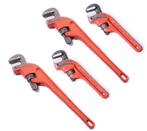 סט מפתח צינורות 4 יחידות ROHER Roher Tools