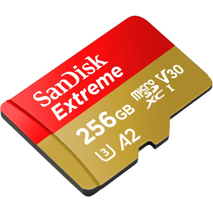 כרטיס זיכרון Sandisk Extreme Micro SDXC 256GB SDSQXA1-256G