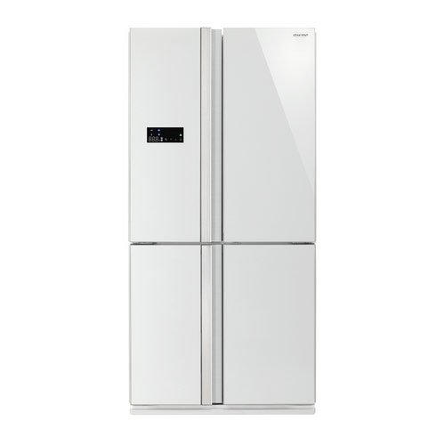 מקרר 4 דלתות ציפוי זכוכית Sharp SJ8810 ‏610 ליטר