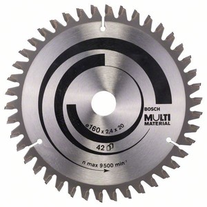 להבים למסור עגול רב - שימושי Bosch Multi Material - למסורים עגולים ידניים