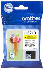 ‏ראש דיו Brother מקורי LC3213Y