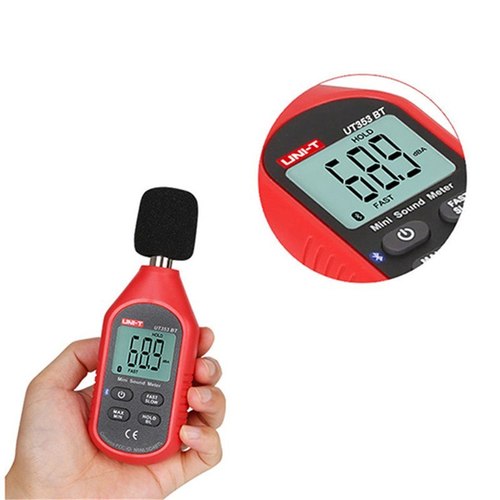  מד רעש ידני UT353 טווח 30 ~ 130dB 