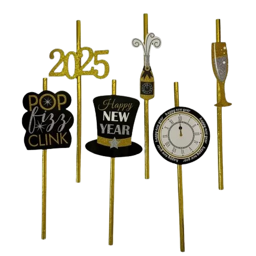 6 קשים בצבע זהב למסיבת HNY 2025