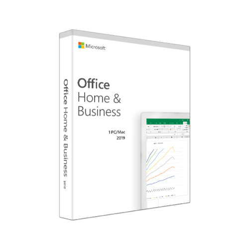 Office Home and Business 2019 Hebrew Medialess  -  FOR WIN 10, MacOS 10.12