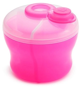 מחלק מנות 3 תאים עם מפריד סיליקון - ורוד