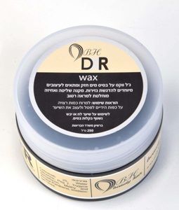 ג’ל ווקס על בסיס מים, גוון שחור 250 מ”ל - DKR ד.ק.ר
