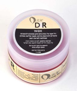 ג’ל ווקס על בסיס מים, גוון אדום 250 מ"ל - DKR ד.ק.ר