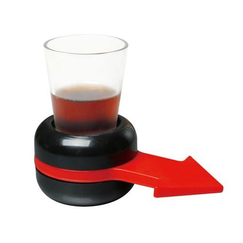 Shot Spinner - משחק 'סובב את השוט' עם סמן חץ מסתובב במבצע!