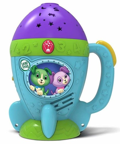 מנורת לילה ומקרן טיל עם מנגינות ואפקטים