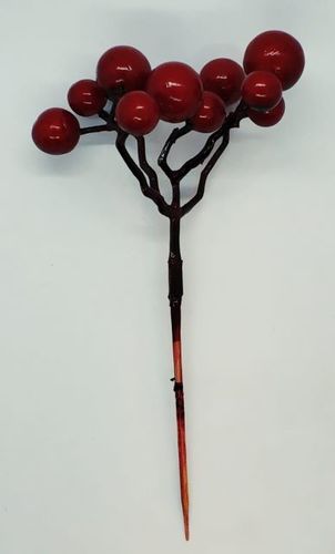 ענף פירות עגולים קטנים על קיסם 20 יחידות