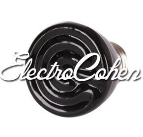 נורת חימום 100W 220V E27 מתאימה לשימוש עם בע