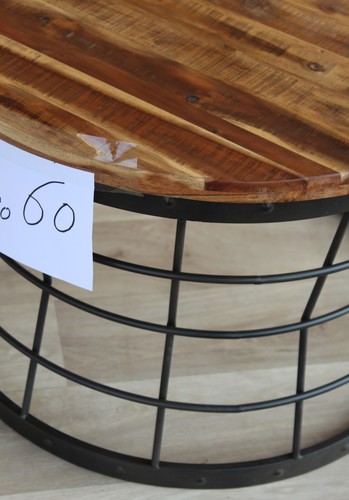 שולחן סלון עגול 60 ס