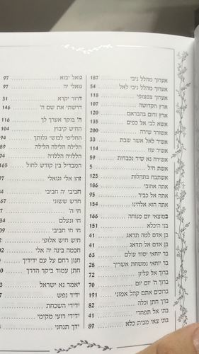 זמירות שבת משולב אחדות ישראל אשכנזי וספרדי דגם 46609