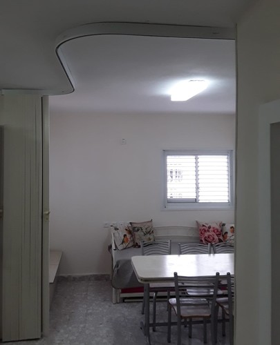 מחיצת אקורדיון מעוגלת, בעיגול