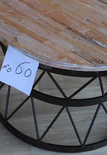 שולחן סלון עגול 60 ס