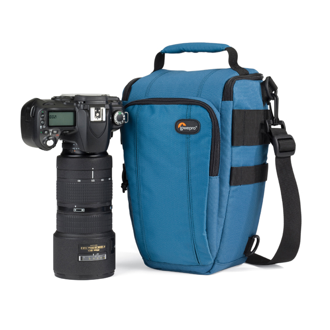 תיק אף למצלמת DSLR עם עדשה.TOPLOADER ZOOM 55 AW