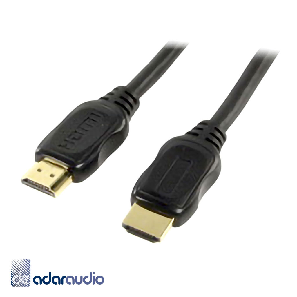 כבל HDMI 1.4 איכותי מוזהב 30AWG באורך 10 מטר