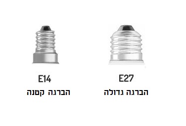  זוג נורות לד FSL ,A60, 10W הברגה E27 (גדולה) במארז חסכוני 