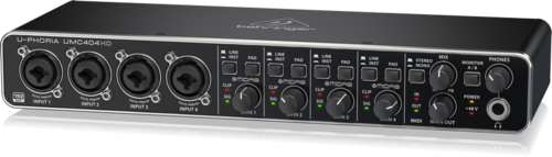 כרטיס קול Behringer U-PHORIA UMC404HD