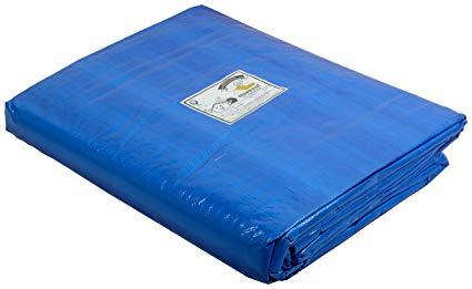  יריעת בד \ שימשונית PVC נגד גשם, 3X5 מטר עם טבעות