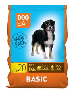 דוג איט 20 ק״ג מזון יבש לכלבים DOG EAT