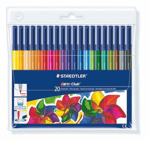 טושים לצביעה נוריס - 20 צבעים STAEDTLER