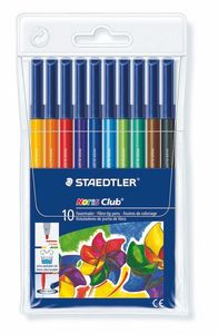 טושים לצביעה נוריס - 10 צבעים STAEDTLER