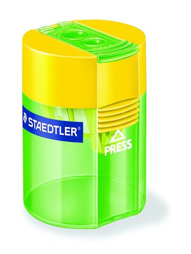 מחדד עם מיכל איסוף - שני חורים STAEDTLER