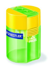 מחדד עם מיכל איסוף - שני חורים STAEDTLER