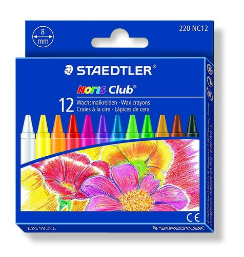 צבעי שעווה - אריזה 12 יח' STAEDTLER