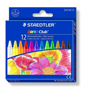 צבעי שעווה - אריזה 12 יח' STAEDTLER