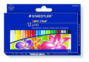 צבעי פסטל עבים - 12 צבעים STAEDTLER