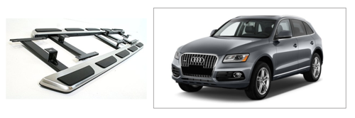 מדרכות צד לאודי Q5 שנת 2015 ומעלה