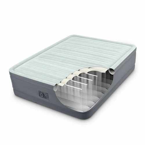 מזרון זוגי מתנפח משאבה מובנית Intex 64906 PremAire Inflatable Double Bed