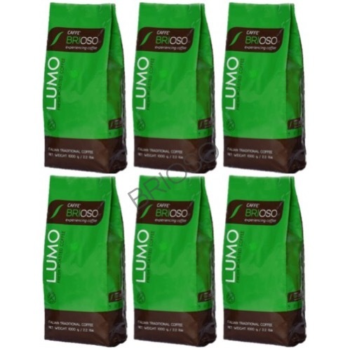 6 ק”ג פולי קפה בריוסו לומו Caffe Brioso Lumo