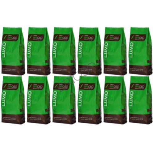 12 ק”ג פולי קפה בריוסו לומו Caffe Brioso Lumo