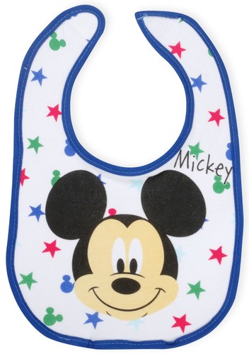 סינר טריקו לתינוק - מיקי מאוס כוכבים