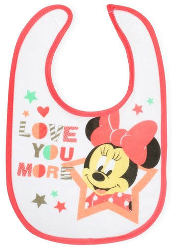 סינר טריקו לתינוק - מיני מאוס love you More